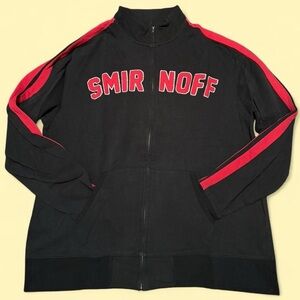 Y2K Smirnoff Zip Up